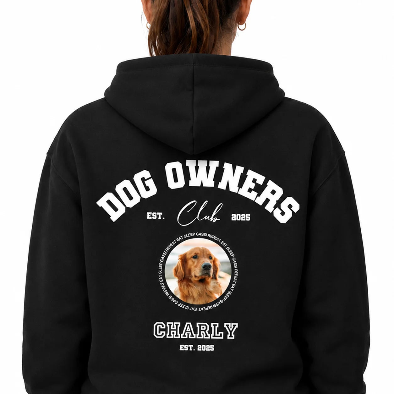 Personalisierter Hoodie "DOG OWNERS CLUB"