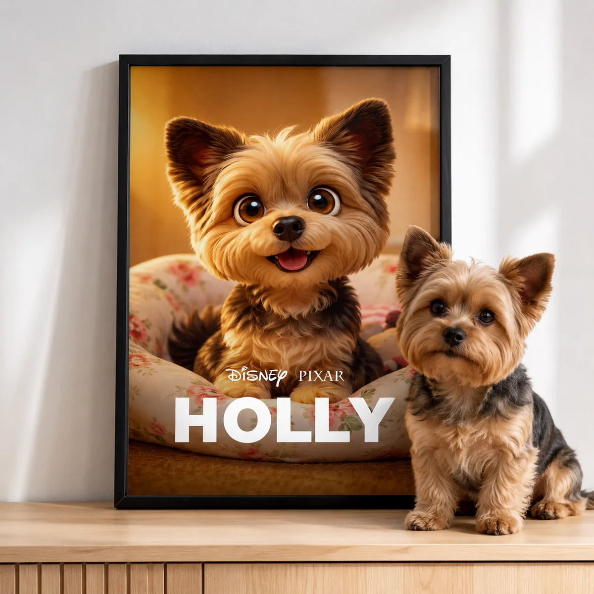 Personalisiertes Disney Pixar-Style Haustier Poster