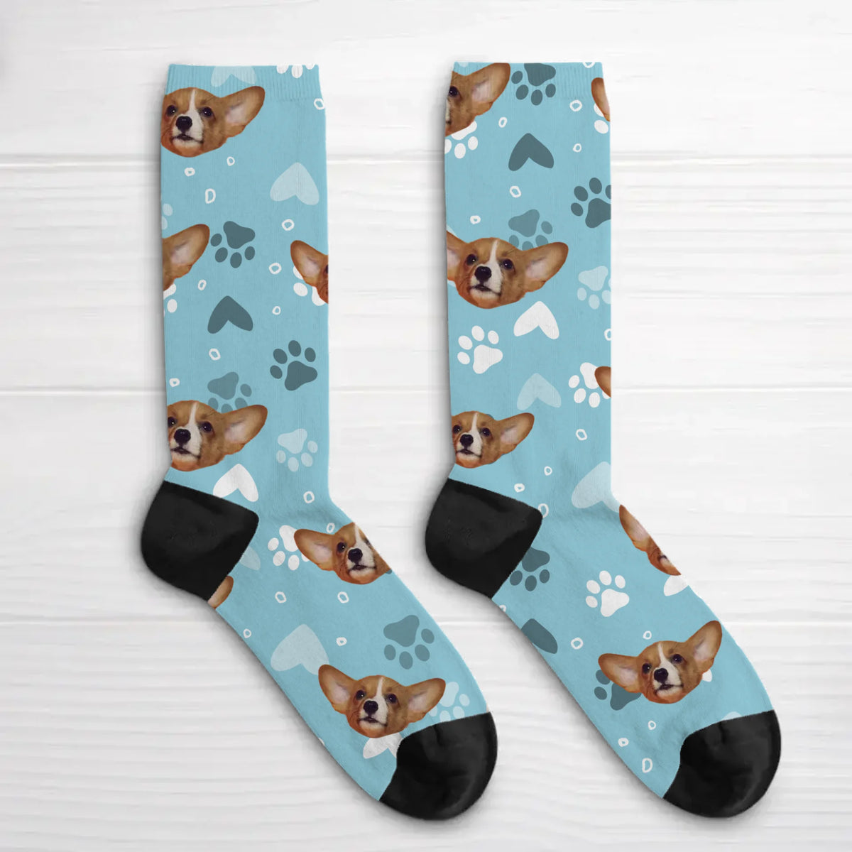 Personalisierte Fotosocken mit deinem Haustier