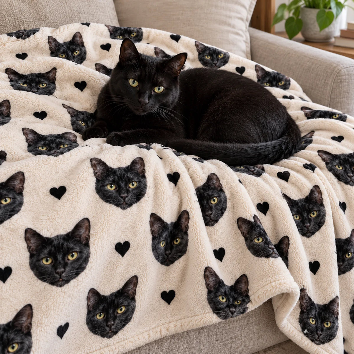 Personalisierte Decke "Muster"